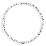 Collana DoDo Pepita Oro Rosa e Argento