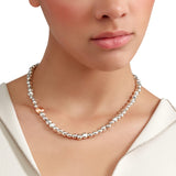 Collana DoDo Pepita Oro Rosa e Argento