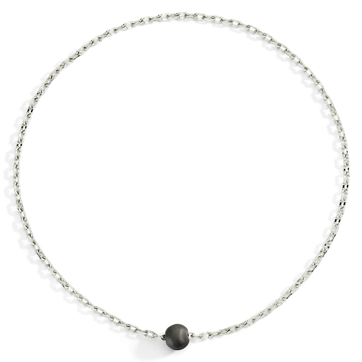 Collana DoDo Pepita Argento e Titanio