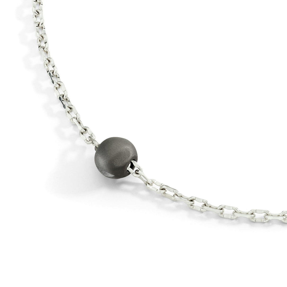 Collana DoDo Pepita Argento e Titanio