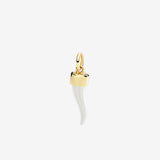 Charm DoDo Corno Oro Giallo e Argento