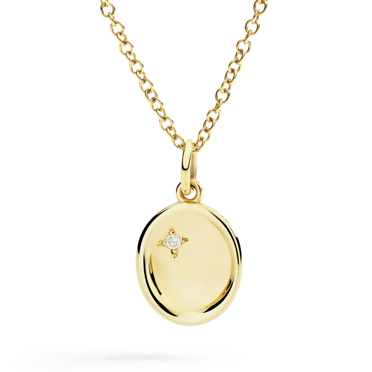 Charm DoDo Sigillo Oro Giallo e Diamante Bianco