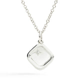 Charm DoDo Sigillo Argento e Diamante Bianco