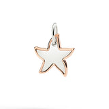 Charm XL DoDo Stellina in Argento e Oro Rosa