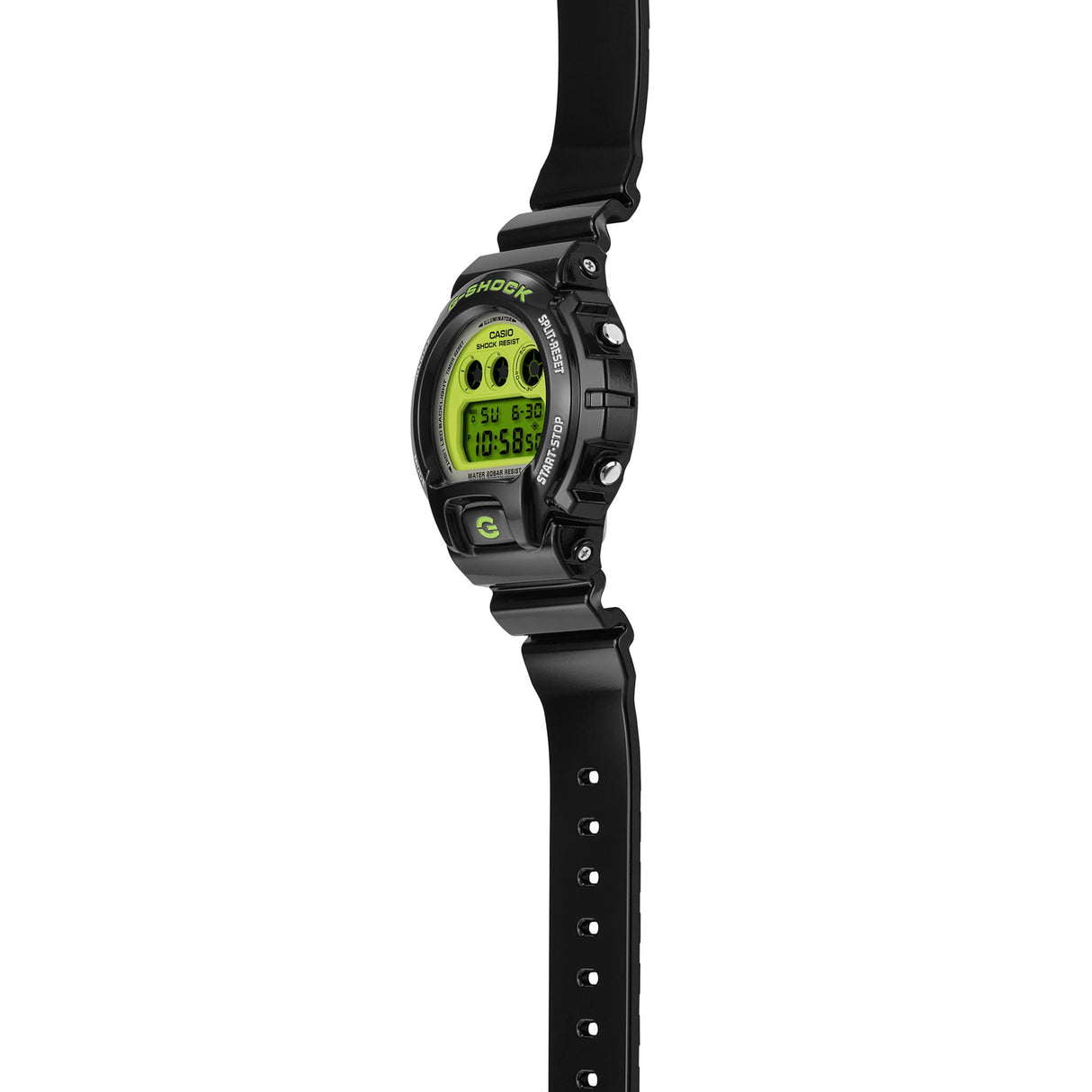 Casio Serie DW-6900 Classic Nero e Verde-Orologi-CASIO-Gioielleria Granarelli