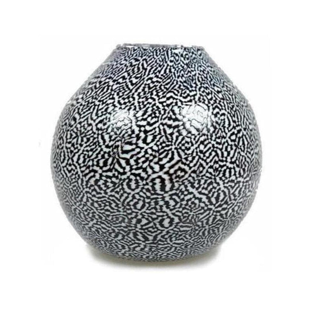 Dama Nero / Murrine Lattimo-Living-VENINI- [SKU] -Gioielleria Granarelli