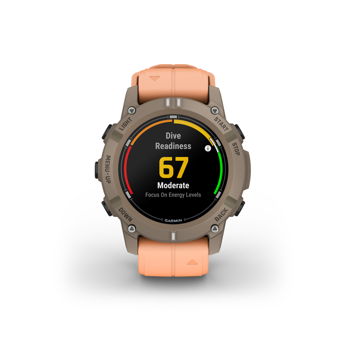 Descent™ G2 Paloma con cinturino Shell Pink-Orologi-GARMIN-Gioielleria Granarelli