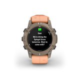 Descent™ G2 Paloma con cinturino Shell Pink-Orologi-GARMIN-Gioielleria Granarelli