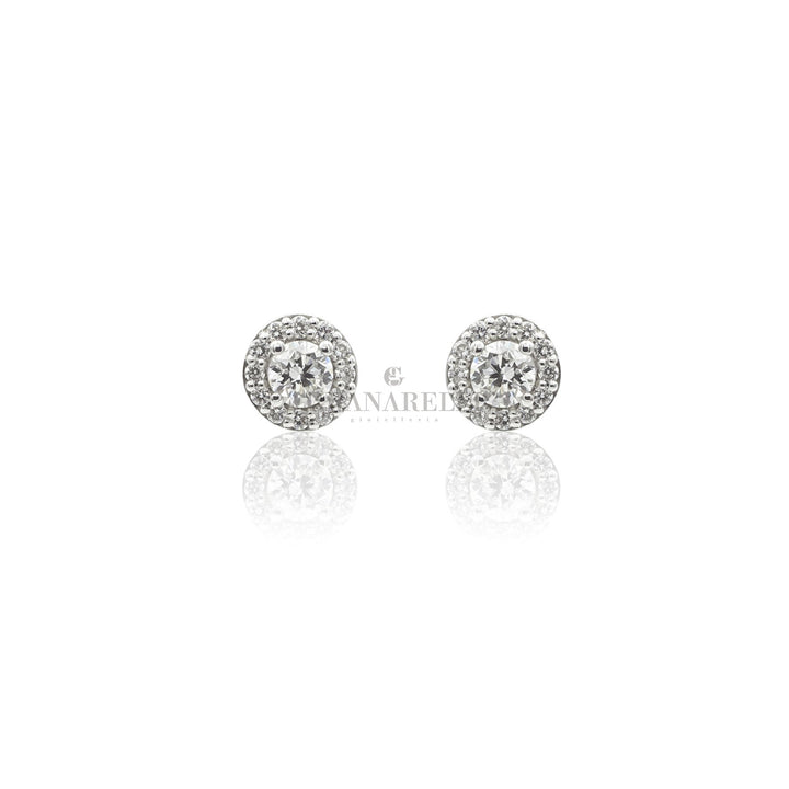 Orecchini Diamanti cerchio-RECARLO-E69SC001/055-Gioielleria Granarelli