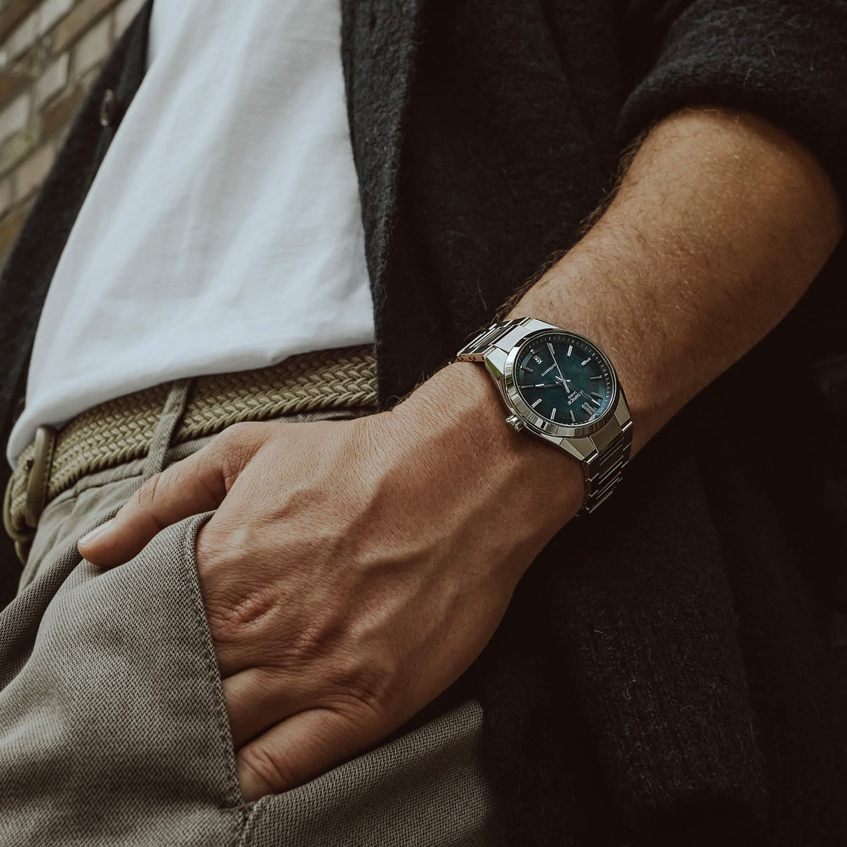 Edifice Automatico Acciaio Blu EFK-100D-2A