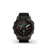 epix™ Pro (Gen 2) – Sapphire Edition | 47 mm Carbon Gray DLC Titanium con cinturino Black Leather-Orologi-GARMIN-Gioielleria Granarelli