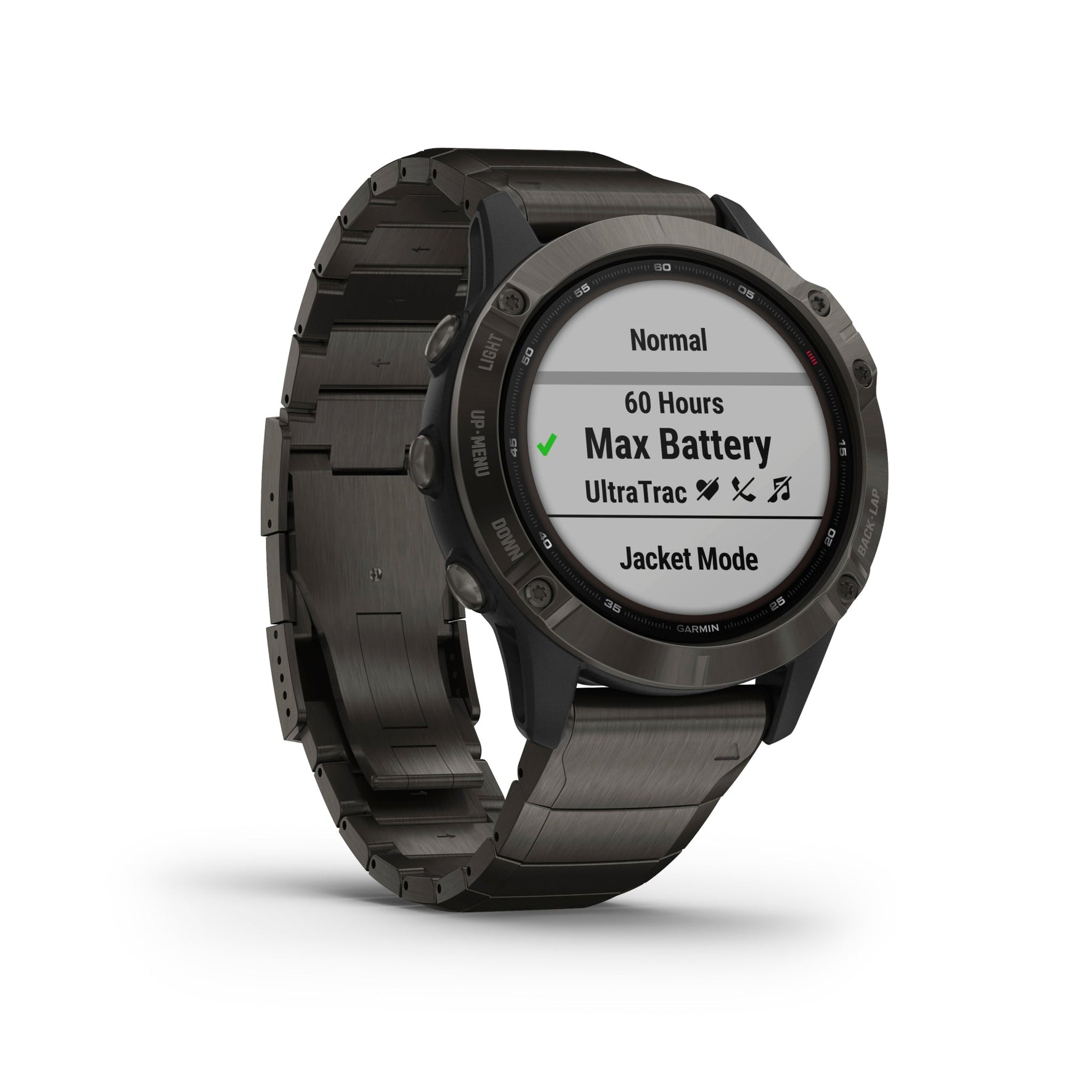 Garmin fenix 6x pro solar hot sale edition titanium con bracciale titanium