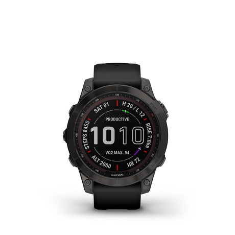 Fenix 7 Solar Vetro Zaffiro-GARMIN-010-02540-21-Gioielleria Granarelli