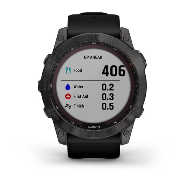 Fenix 7X Solar Vetro Zaffiro Titanium Black DLC-Orologi-GARMIN- [SKU] -Gioielleria Granarelli