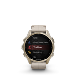 fēnix® 8 - 43 mm, AMOLED Soft Gold-Orologi-GARMIN-Gioielleria Granarelli