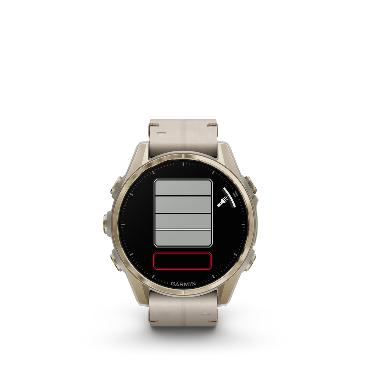 fēnix® 8 - 43 mm, AMOLED Soft Gold-Orologi-GARMIN-Gioielleria Granarelli