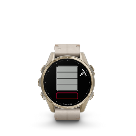fēnix® 8 - 43 mm, AMOLED Soft Gold-Orologi-GARMIN-Gioielleria Granarelli