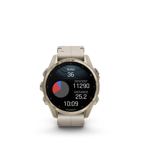 fēnix® 8 - 43 mm, AMOLED Soft Gold-Orologi-GARMIN-Gioielleria Granarelli