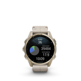 fēnix® 8 - 43 mm, AMOLED Soft Gold-Orologi-GARMIN-Gioielleria Granarelli
