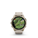 fēnix® 8 - 43 mm, AMOLED Soft Gold-Orologi-GARMIN-Gioielleria Granarelli