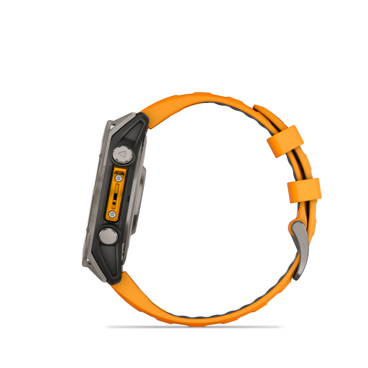 fēnix® 8 - 47 mm, AMOLED Titanium & Spark Orange-Orologi-GARMIN-Gioielleria Granarelli