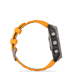 fēnix® 8 - 47 mm, AMOLED Titanium & Spark Orange-Orologi-GARMIN-Gioielleria Granarelli