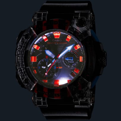 G-SHOCK MASTER OF G - SEA FROGMAN GWF-A1000APF-1A-Orologi-CASIO-Gioielleria Granarelli