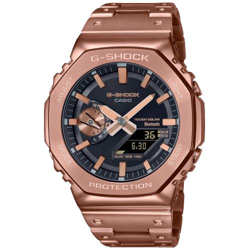 Orologi G-Shock Bluetooth Acciaio Rame CASIO