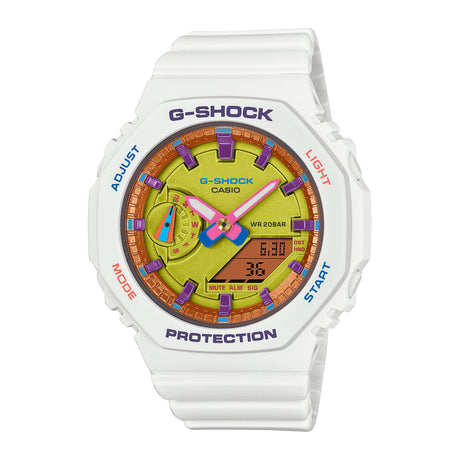 G-Shock Protection Donna Bianco White-Orologi-CASIO-Gioielleria Granarelli