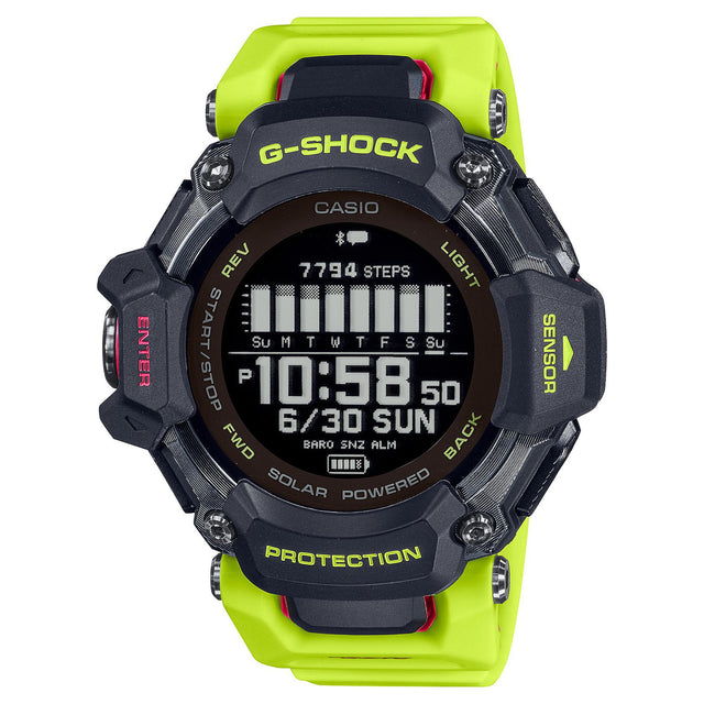 G-Shock Protection G-Squad Lime and Pink-Orologi-CASIO-Gioielleria Granarelli