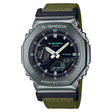 G-Shock Protection Grey Metal Collection cinturino Tessuto Verde-Orologi-CASIO-Gioielleria Granarelli