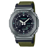 G-Shock Protection Grey Metal Collection cinturino Tessuto Verde-Orologi-CASIO-Gioielleria Granarelli