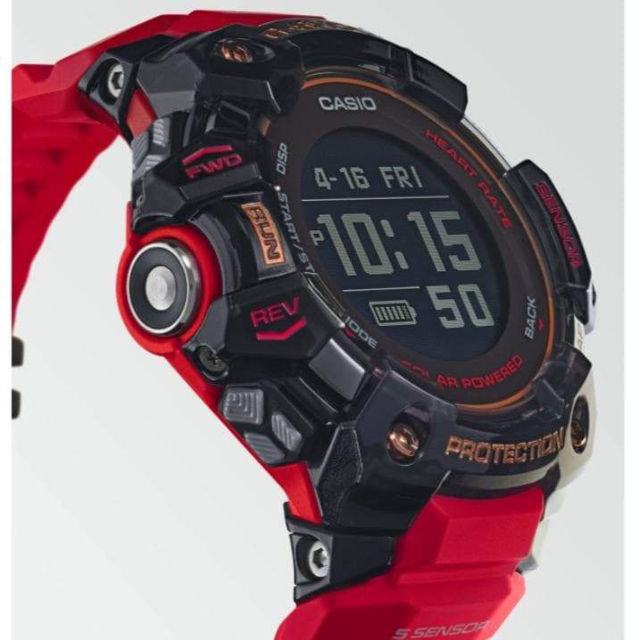 G-Shock Red and Black-Orologi-CASIO- [SKU] -Gioielleria Granarelli