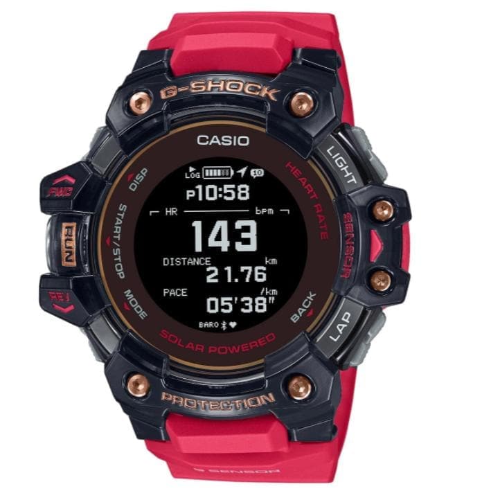 G-Shock Red and Black-Orologi-CASIO- [SKU] -Gioielleria Granarelli