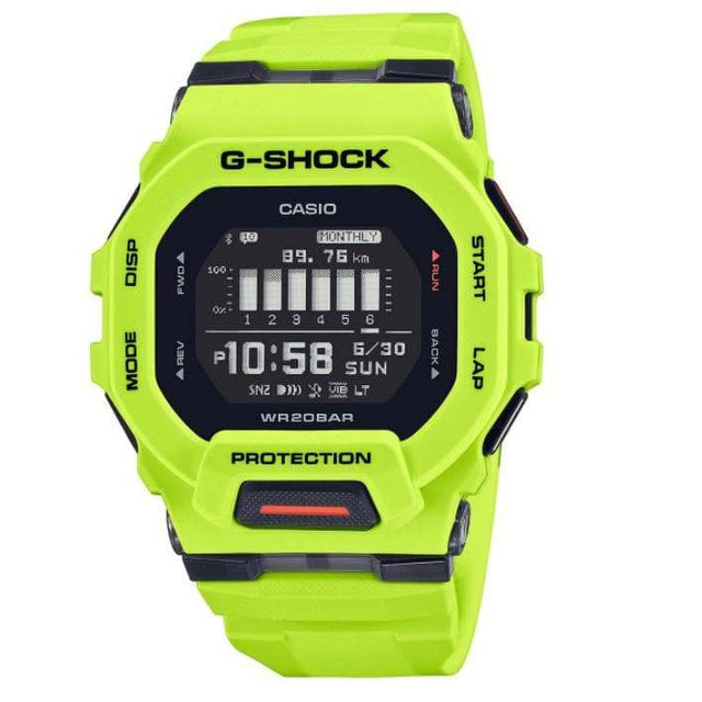 G-Shock Verde Fluo-Orologi-CASIO- [SKU] -Gioielleria Granarelli