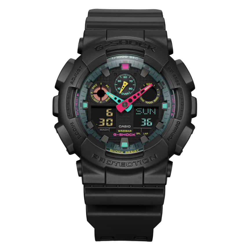 G-Shock Classic GA-100 Black-Orologi-CASIO-Gioielleria Granarelli