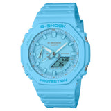 G-Shock Tone-on-Tone Celeste-Orologi-CASIO-Gioielleria Granarelli