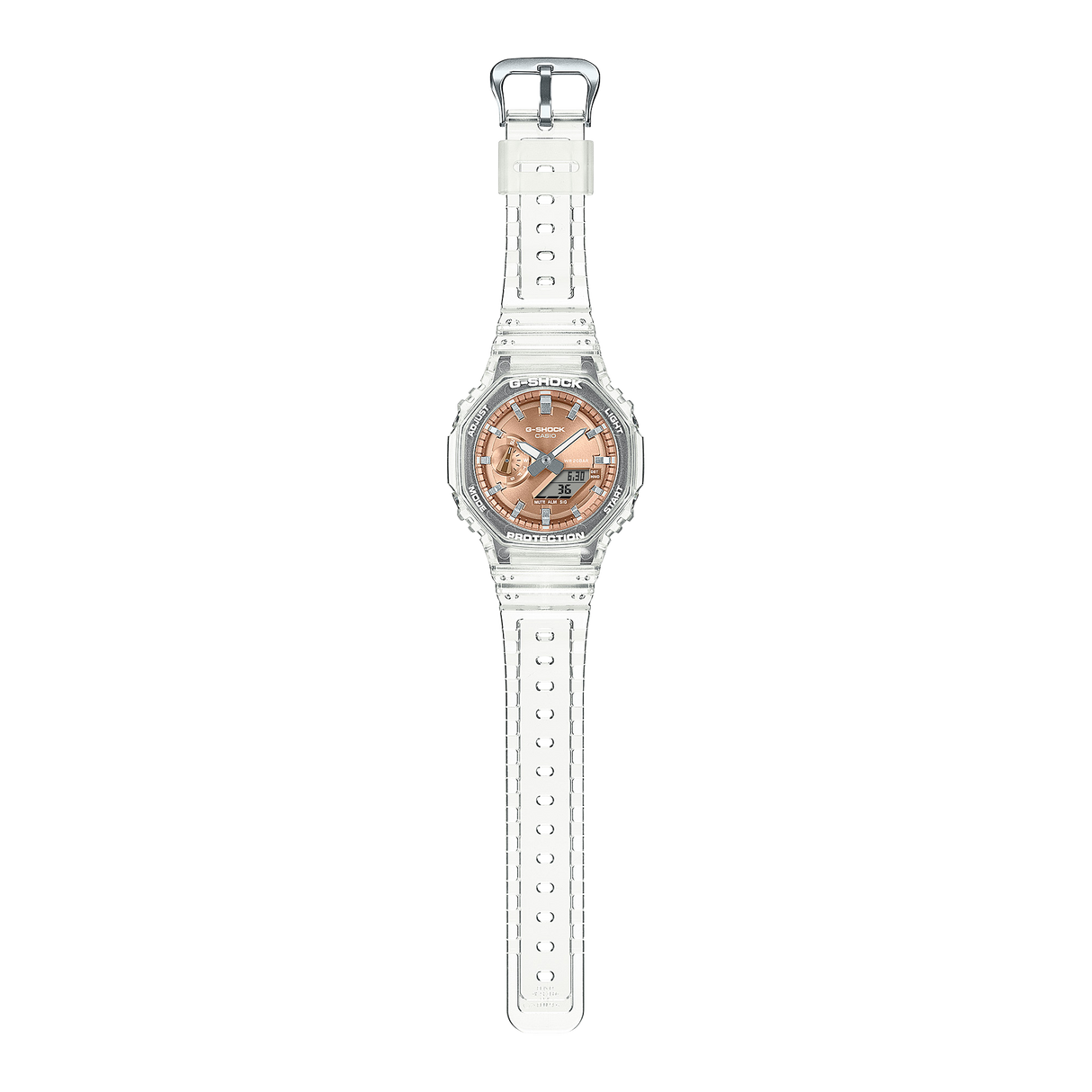 Classic Serie Ga-2100 Trasparente Rosa