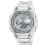 Classic Serie Ga-2100 Trasparente Silver