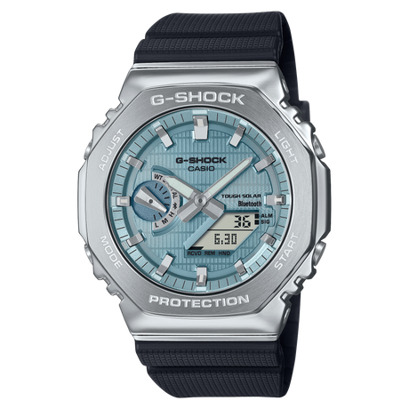 G-Shock G-STEEL Tough Solar Azzurro-Orologi-CASIO-Gioielleria Granarelli