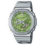 G-Steel GM-2100 Verde Acciaio-Orologi-CASIO-Gioielleria Granarelli