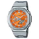 G-Steel GM-2100 Arancio Acciaio-Orologi-CASIO-Gioielleria Granarelli