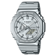 G-Steel GM-2100 Silver Acciaio-Orologi-CASIO-Gioielleria Granarelli