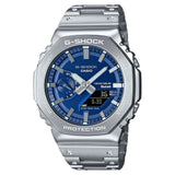 G-Shock Classic GM-B2100 Blu Acciaio-Orologi-CASIO-Gioielleria Granarelli