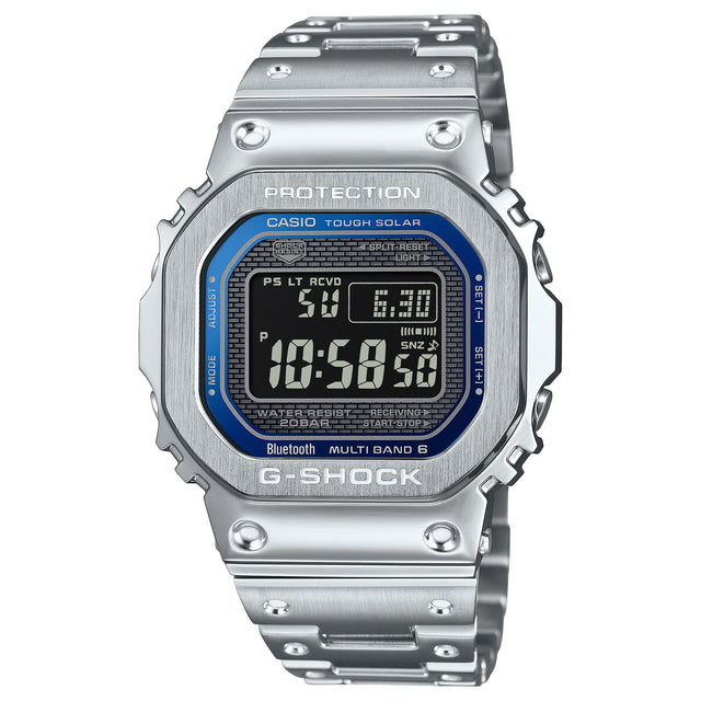 G-Shock Origin GMW-B5000D Blu Acciaio-Orologi-CASIO-Gioielleria Granarelli