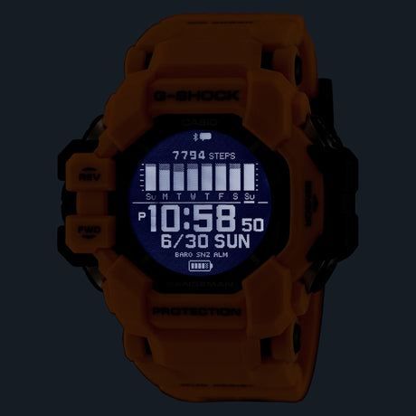 G-Shock Master Of G - Terra Rangeman Giallo-Orologi-CASIO-Gioielleria Granarelli