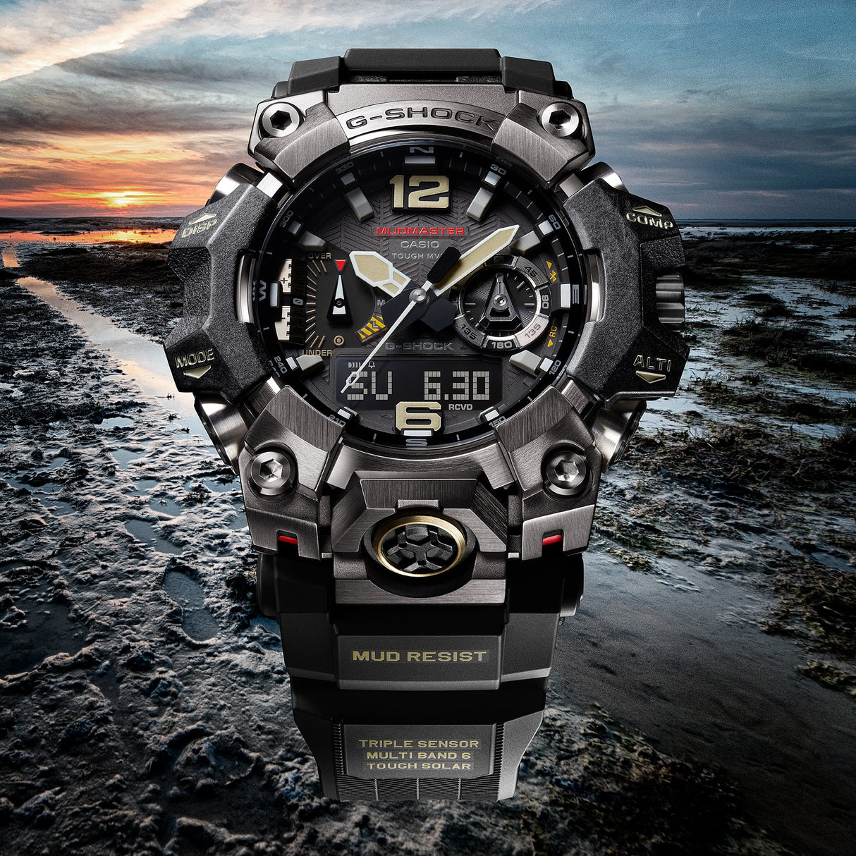 G-Shock Master of G MUDMASTER GWG-B1000-1AER-Orologi-CASIO-Gioielleria Granarelli