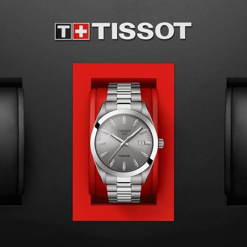 Gentleman Titanium-Orologi-TISSOT- [SKU] -Gioielleria Granarelli