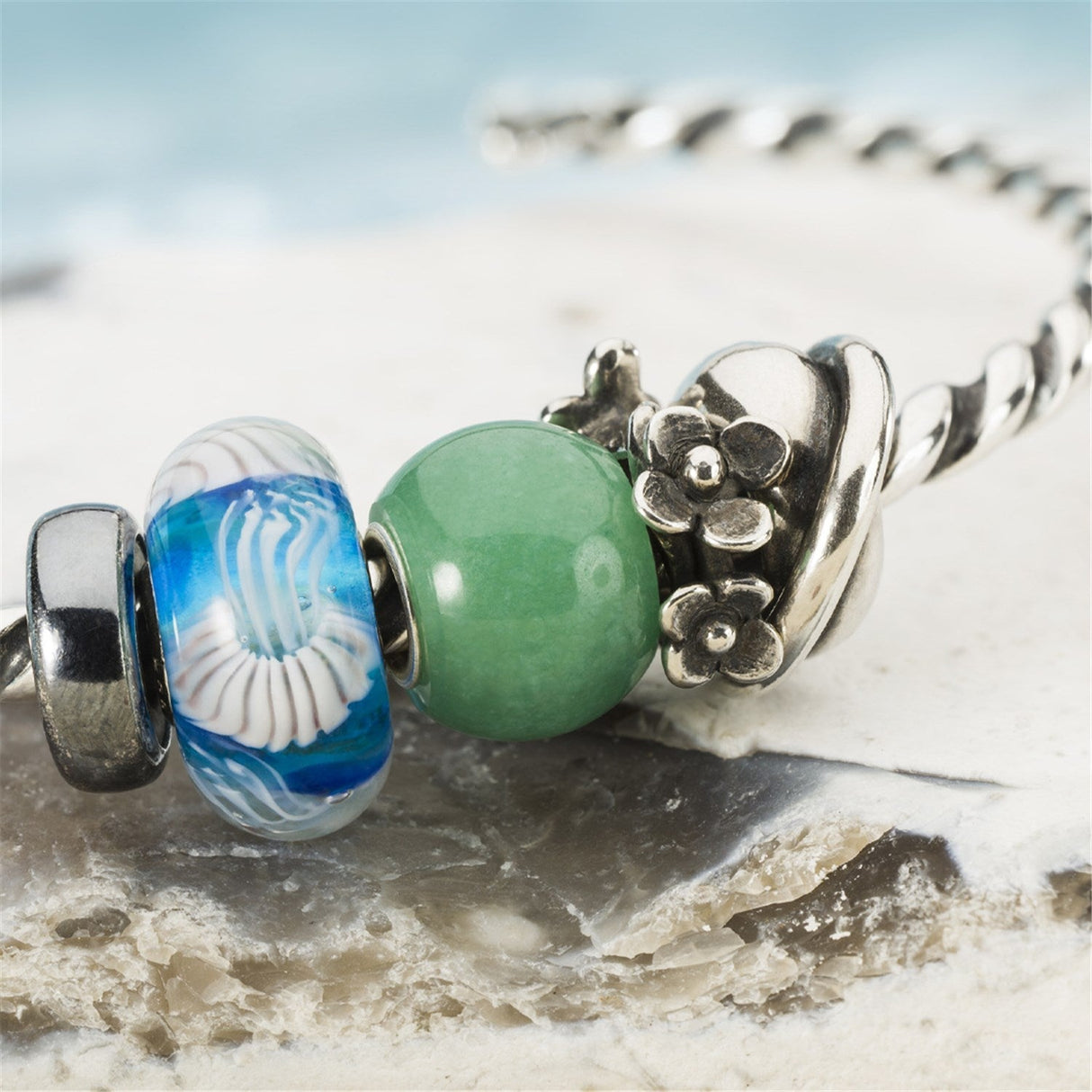 Ghirlanda di Fiori-Beads-TROLLBEADS-Gioielleria Granarelli