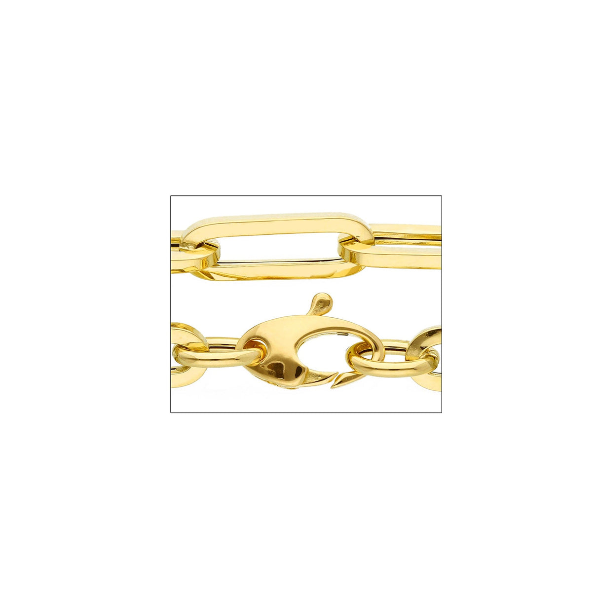 Girocollo Maglia Link In Oro Giallo-Ciondoli-GRANARELLI-Gioielleria Granarelli